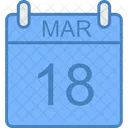 Marco Dia Calendario Icon