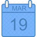 Marco Dia Calendario Icon