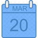 Marco Dia Calendario Icon