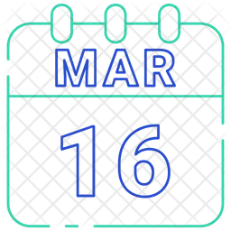 16 de março  Ícone