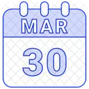 Marco Data Calendario Icon