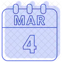 Marco Data Calendario Icon
