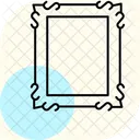 Marco Barroco Contorno Minimalista Icono