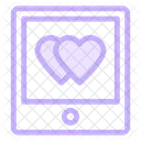 Amor Romance Tableta Icon