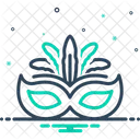 Mardi Masquerade Mask Icon