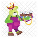 Mardi Cake Carnival Cake Festive Cake Symbol
