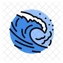 Marea Creciente Progreso Icono