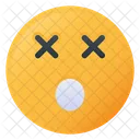 Vertiginoso Cara Emoji Icon