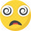 Mareado Emoji Emoticono Icono