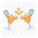 Margarita Cheers Drink Toast Margarita Drink Icon