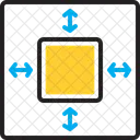 Margin Ledge Rand Icon