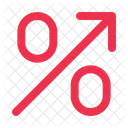 Margin Percentage Increase Icon
