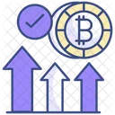 Margin Trading Platform Bitcoin Cryptocurrency Icon