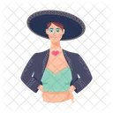 Mariachi Girl Mariachi Woman Female Mariachi Icon