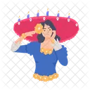 Mariachi Girl Mariachi Woman Female Mariachi Icon