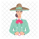 Mariachi Girl Mariachi Woman Female Mariachi Icon