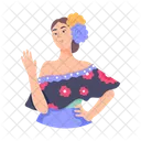 Mariachi Girl Mariachi Woman Female Mariachi Icon