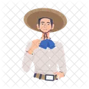 Hombre mariachi  Icono