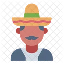 Mariachi Cara Pessoas Ícone