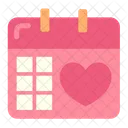 Mariage Calendrier Icon