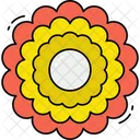 Marigold Flower Icon