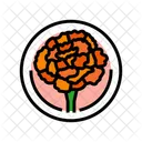 Marigold Cosmetic Plant Icon