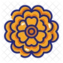 Marigold Flower India Icon