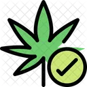 Blatt Cannabis Marihuana Symbol