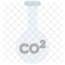 CO 2 Umweltverschmutzung Kohlendioxid Symbol