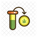 Marihuana Extraktion Symbol