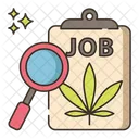 Marihuana Jobs Symbol