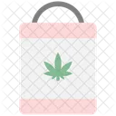 Einkaufstasche Cannabis Cannabidiol Icon