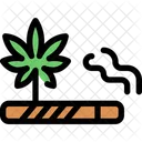 Rauchen Cannabis Marihuana Symbol