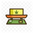 Marihuana-Skala  Symbol