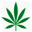 Marihuanablatt Cannabis Marihuana Icon