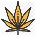 Marijuana Leaf Greenery Icon