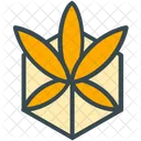 Marijuana Flower Leaf Icon