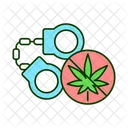 Marijuana Arrest Cannabis Icon