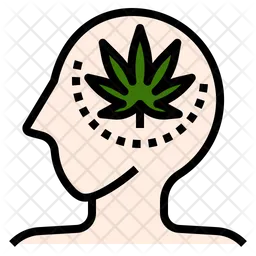 Marijuana Brain Effect  Icon