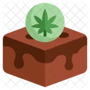 Marijuana Brownies  Icon