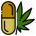 Medical Marijuana Capsule Icon