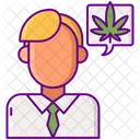 Marijuana Consultant Cannabis Cannabis Business Icon