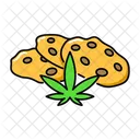 Cookies Marijuana Cannabis Icône