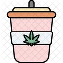 Cup Cannabis Cannabidiol Icon