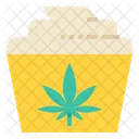Cupcake Marijuana Cannabis Icon