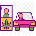 Marijuana Drive Through  Icon