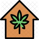 House Cannabis Marijuana Icon
