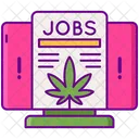 Marijuana Jobs Icon