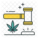 Marijuana Laws Legality Of Cannabis Drug Librelization Icon