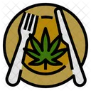 Marijuana Meal Recipes Icon
